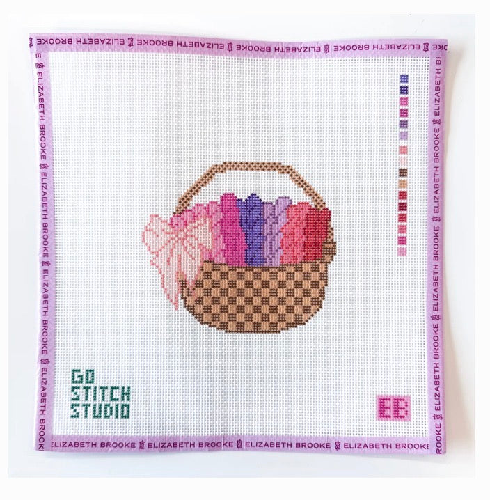 Needlepoint Basket