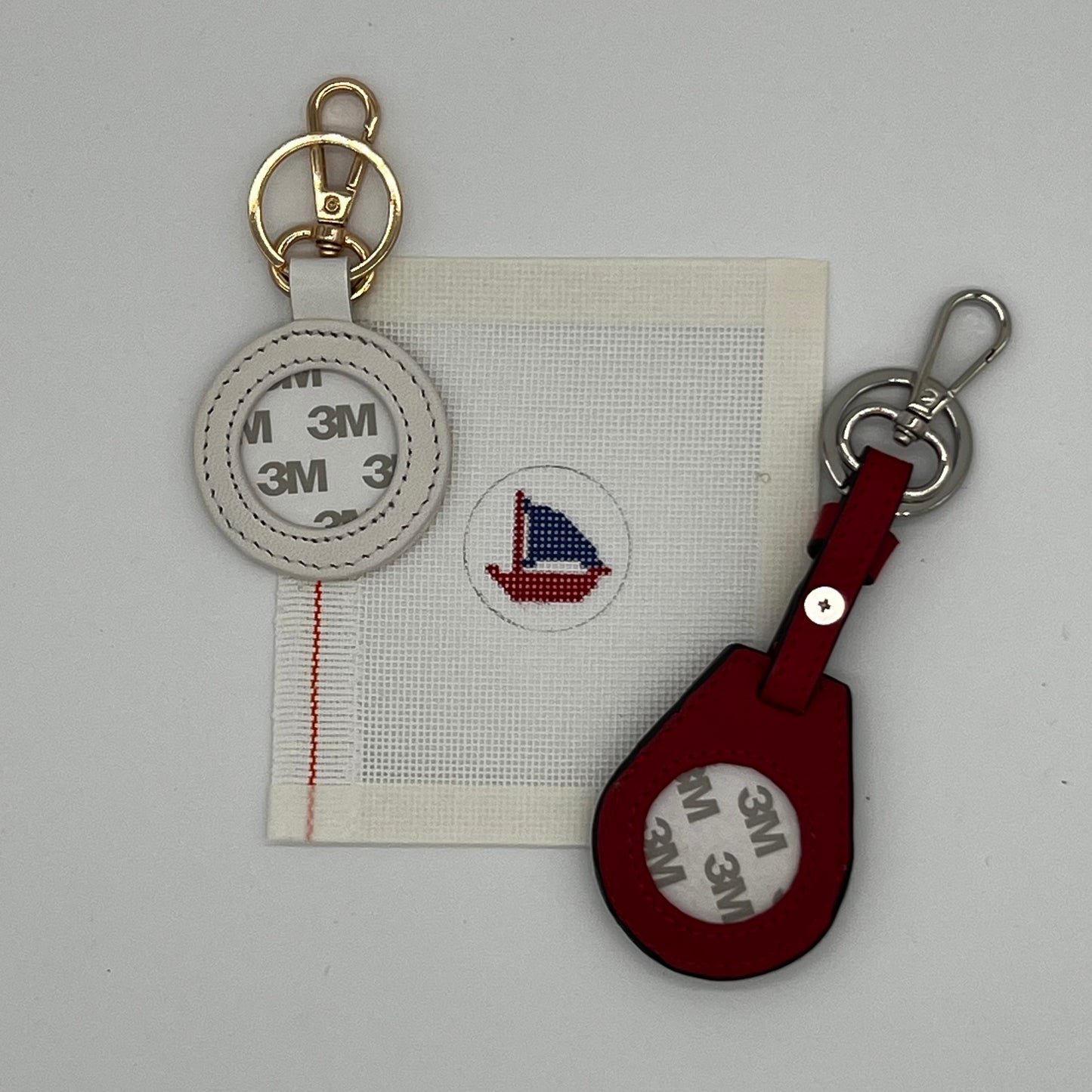 Sailboat Fob Insert Canvas