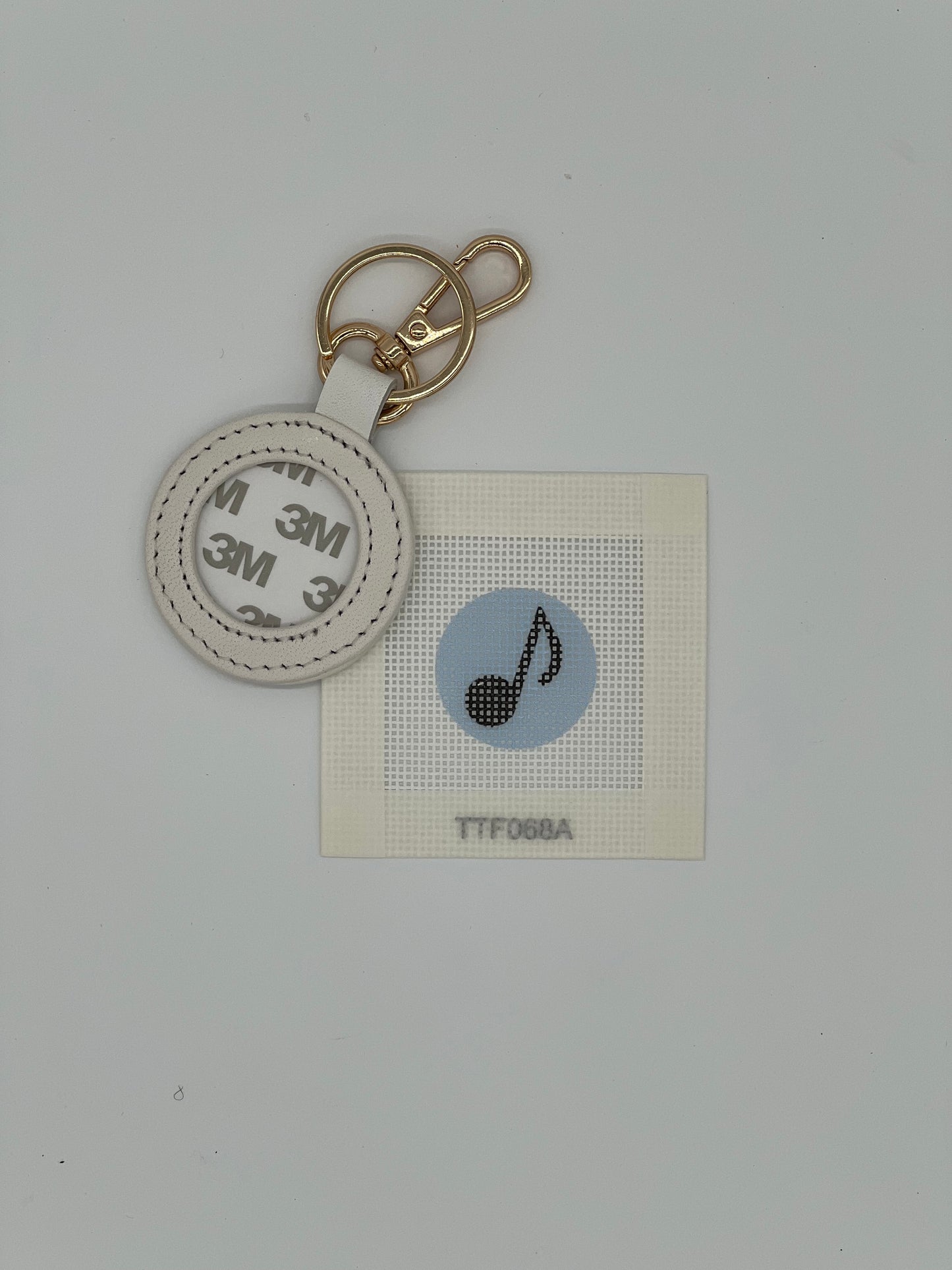 Musical Note Fob Insert Canvas