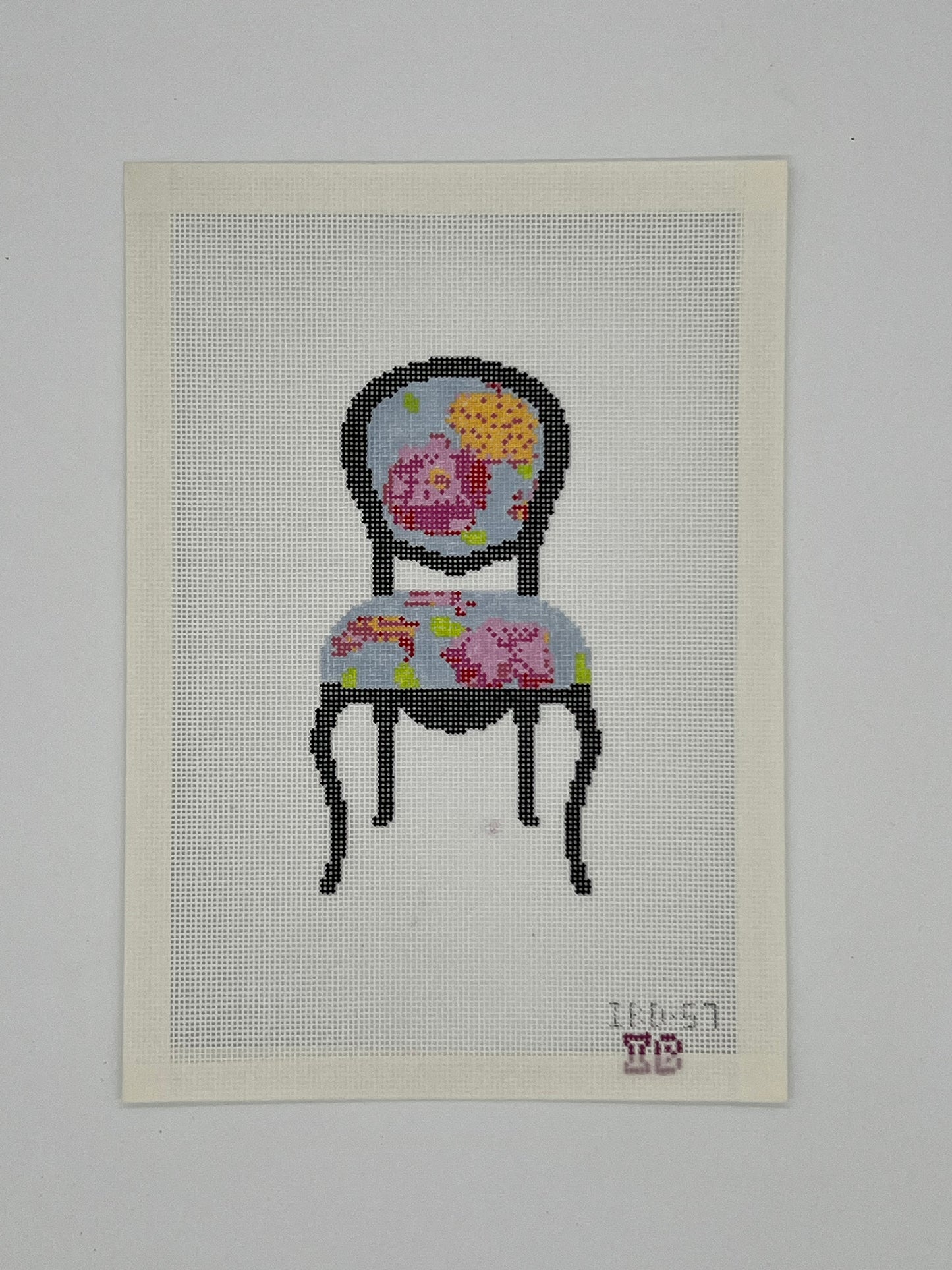 Floral Slipper Chair