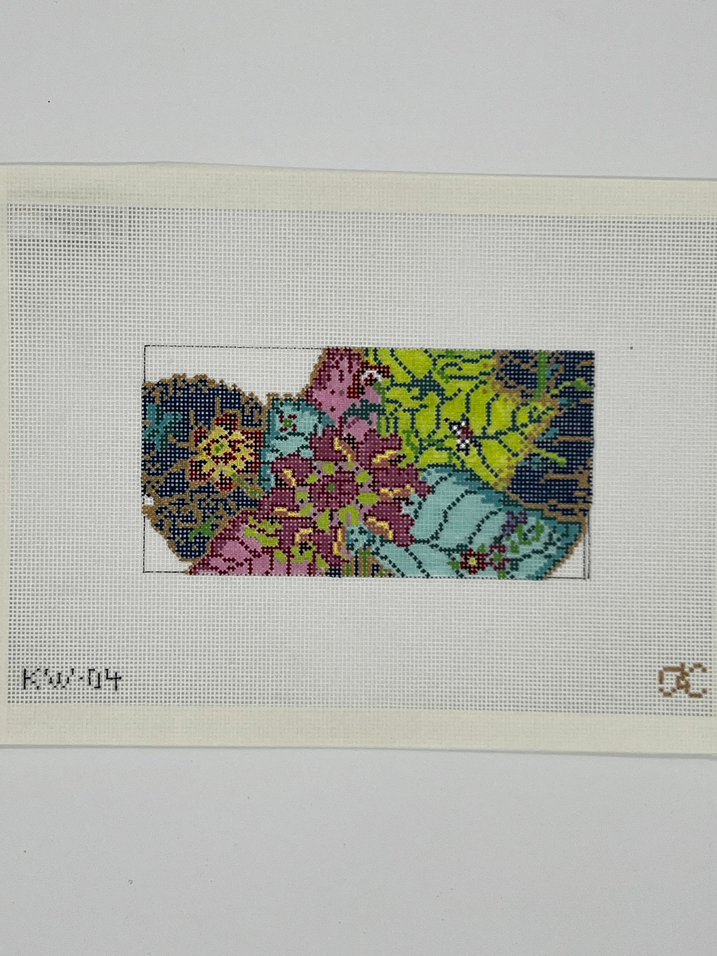 Tobacco Leaf Acrylic Clutch Insert
