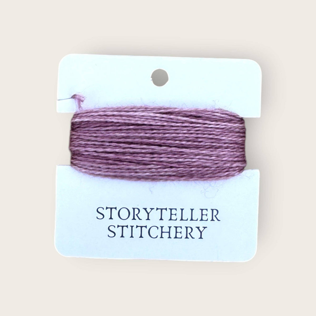 Seren Hand-Dyed Threads. 75% Merino Wool & 25% Silk. Embroidery & Needlepoint: Foxglove