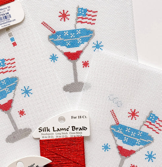 Patriotic Martini