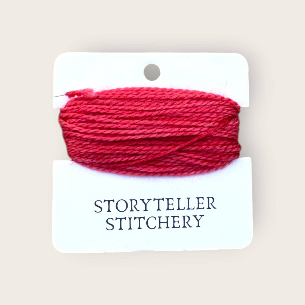 Seren Hand-Dyed Threads. 75% Merino Wool & 25% Silk. Embroidery & Needlepoint: Ember