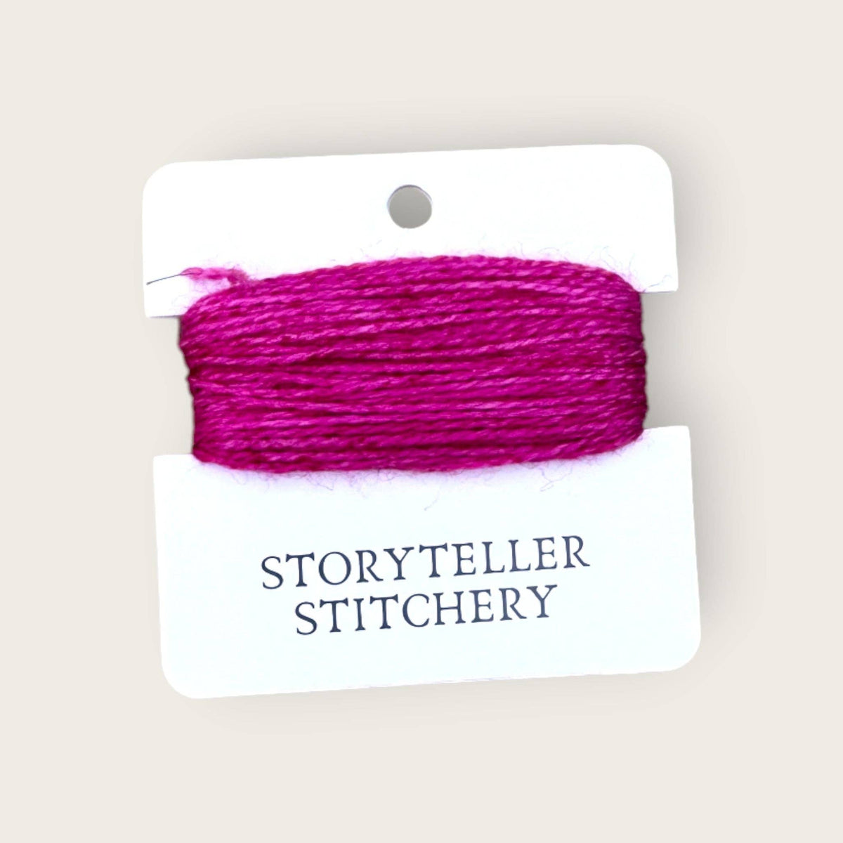Seren Hand-Dyed Threads. 75% Merino Wool & 25% Silk. Embroidery & Needlepoint: Ember