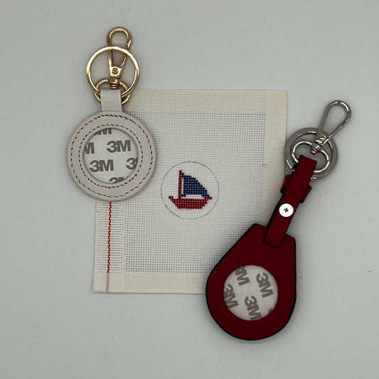 Sailboat Fob Insert Canvas