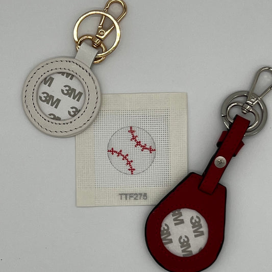 Baseball Fob Insert Canvas