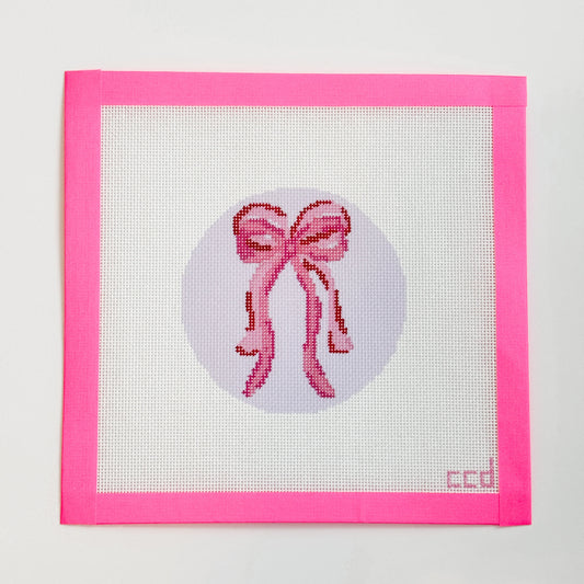 Pink Bow Ornament