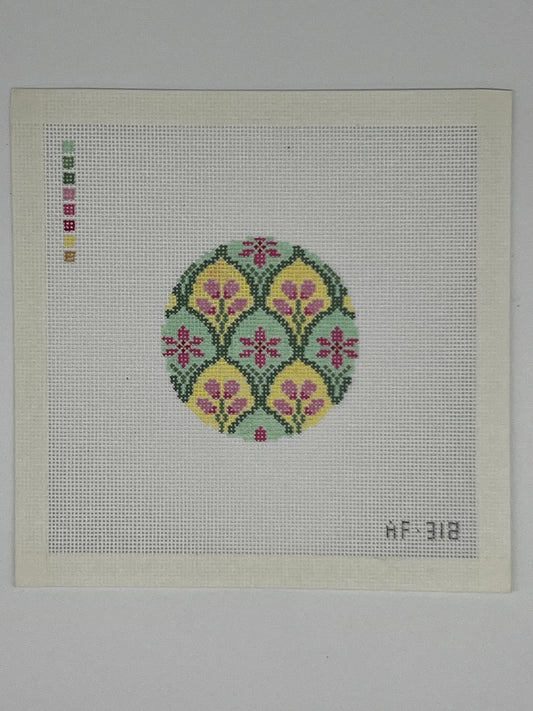 Alpine Flower Ornament/Coaster