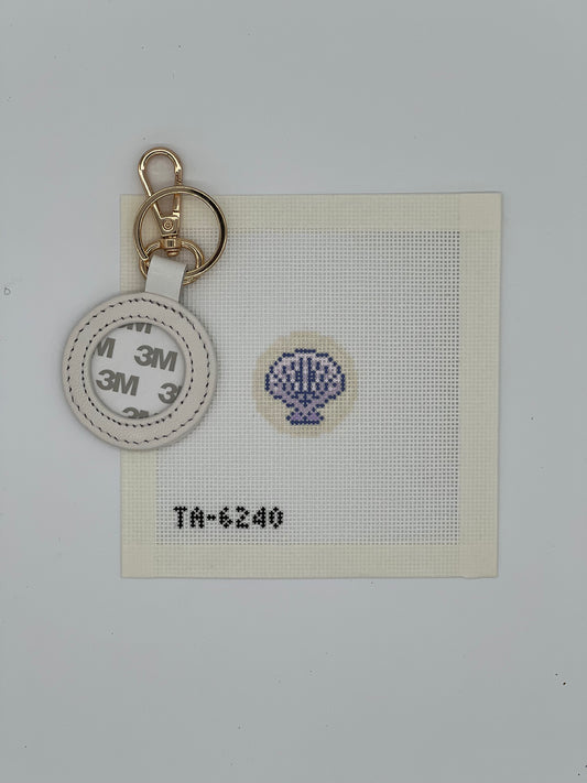 Scallop Shell Fob Insert Canvas