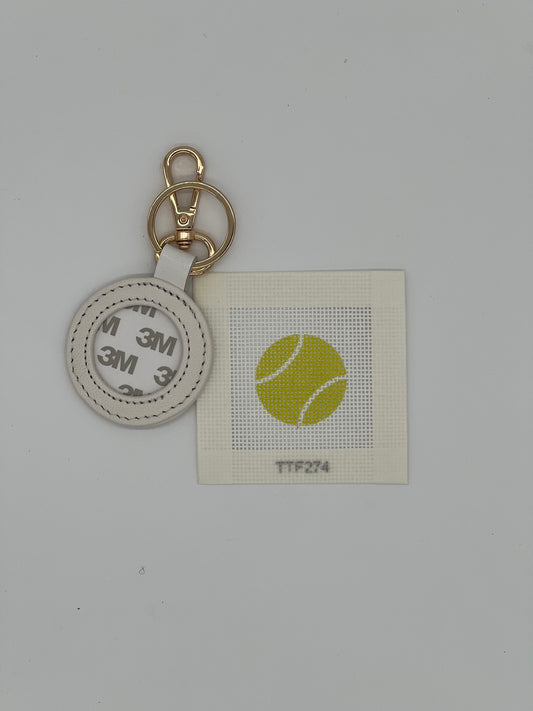 Tennis Fob Insert Canvas