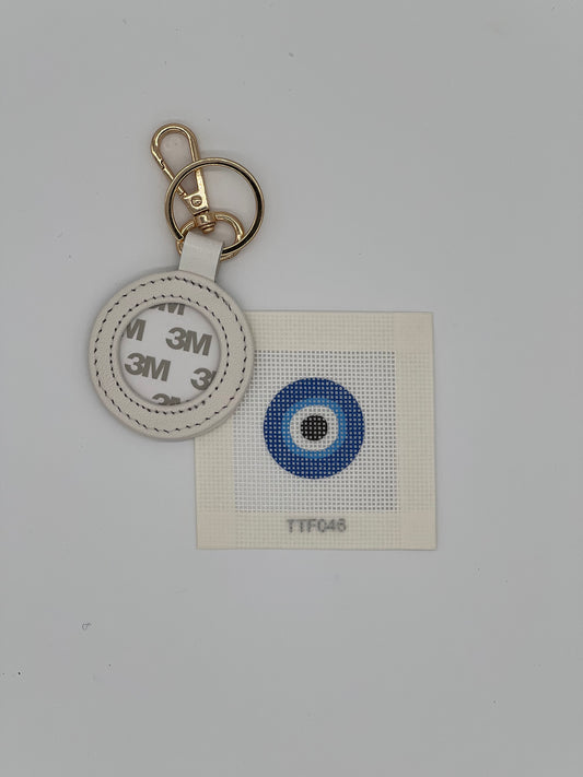 Evil Eye Fob Insert Canvas
