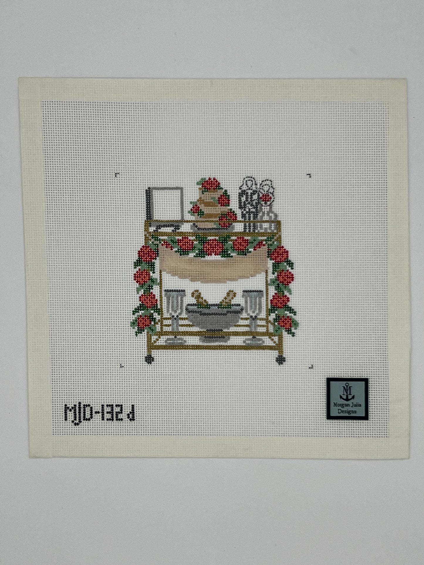 Wedding Bar Cart - 2 Brides (1 in tux)