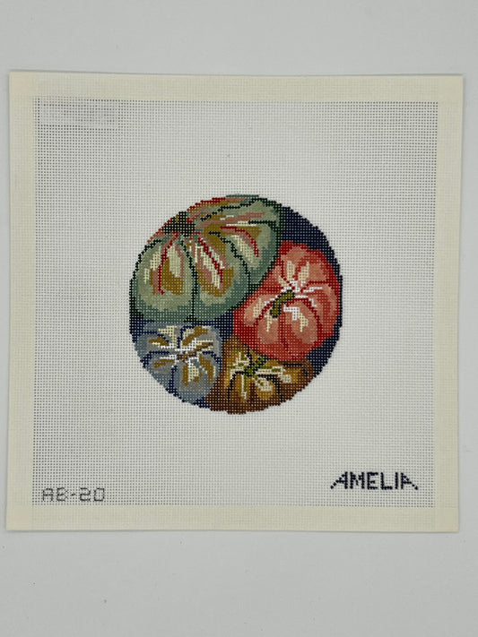Tumbling Pumpkins Round