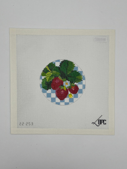 Strawberries 4" Round
