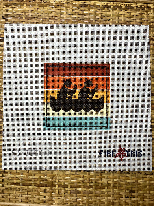Multi-color Recreation Signs - Canoe
