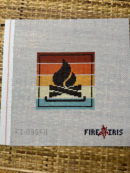 Multi-color Recreation Signs - Campfire