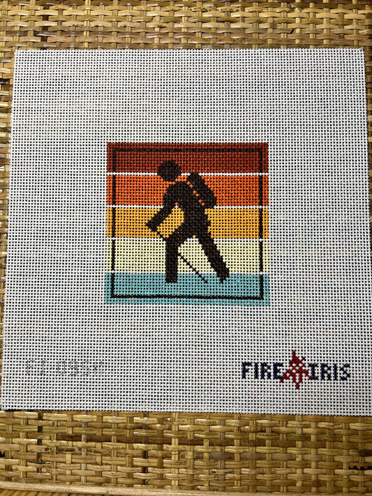 Multi-color Recreation Signs - Hiker