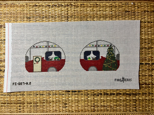 Holiday Airstream Camper (two sided finish)