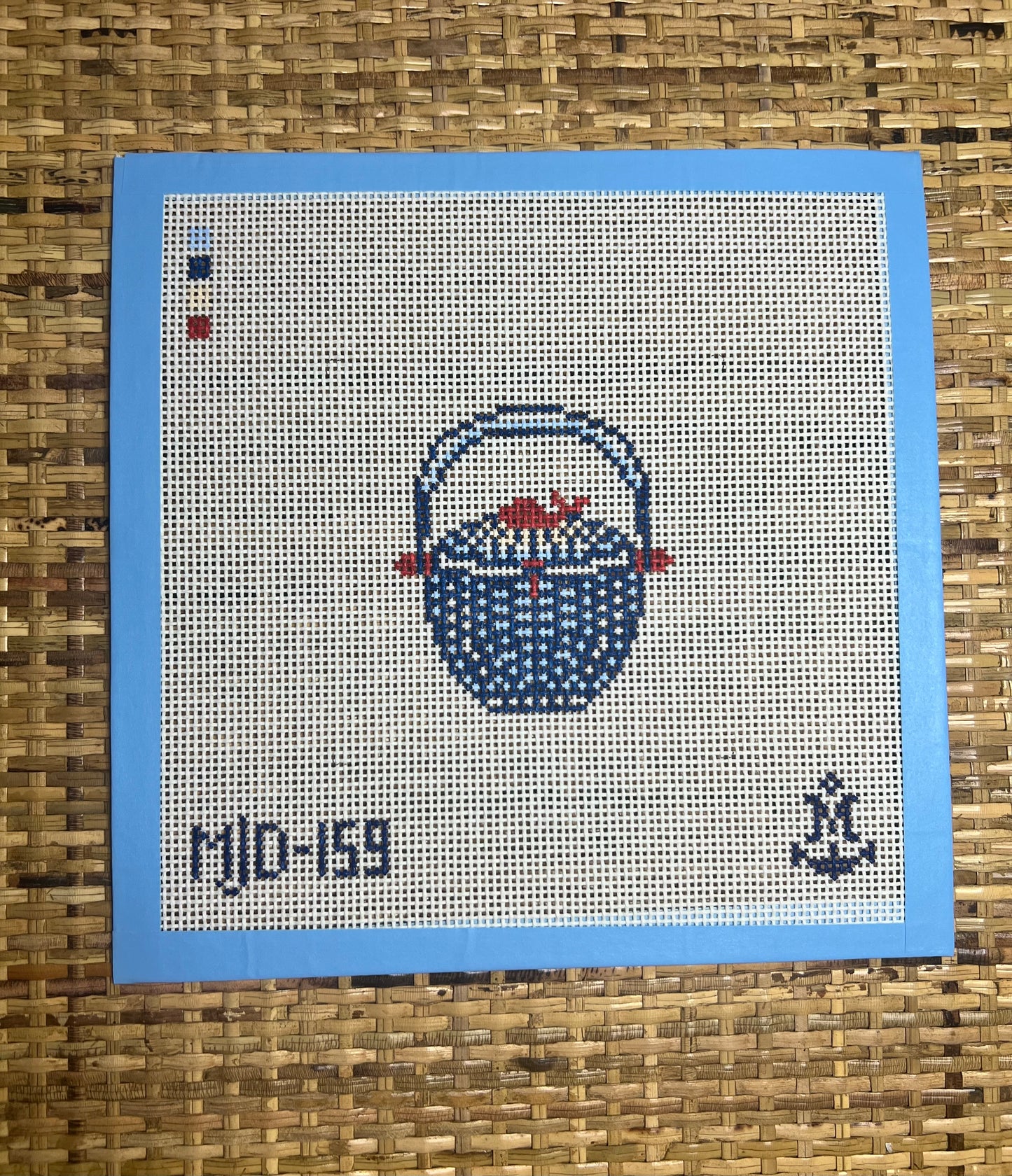 Woven Whale Basket