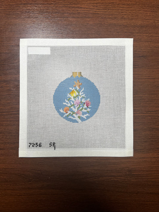 Coral Christmas Round