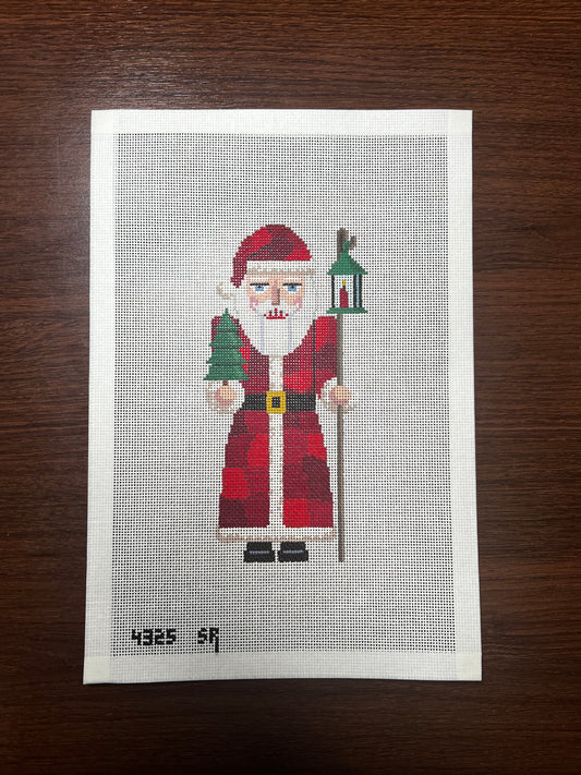 Patchwork Santa Nutcracker