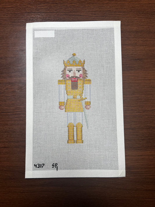 Silver & Gold King Nutcracker