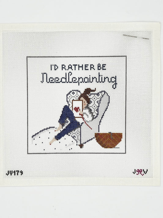 I'd Rather Be Needlepointing