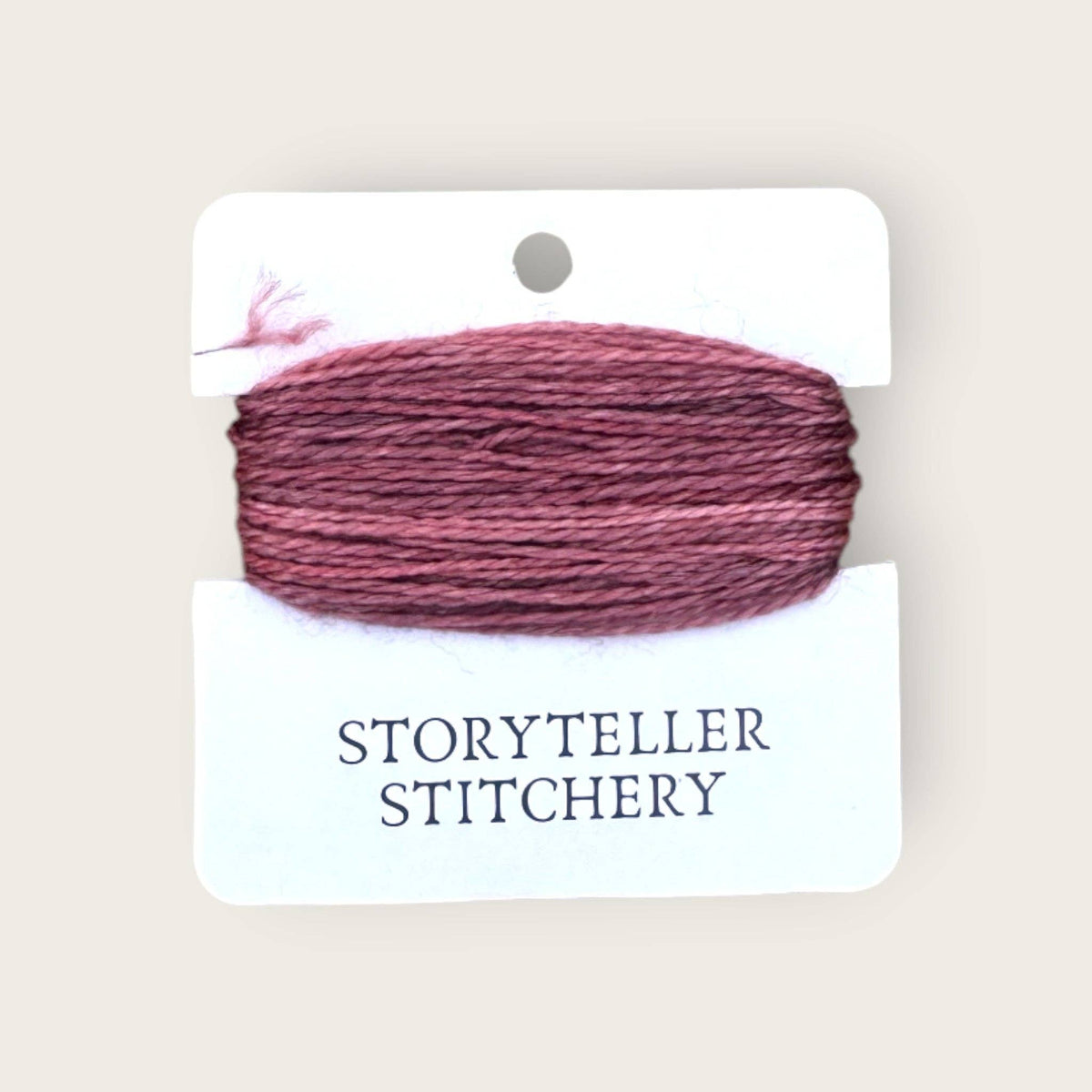 Seren Hand-Dyed Threads. 75% Merino Wool & 25% Silk. Embroidery & Needlepoint: Foxglove