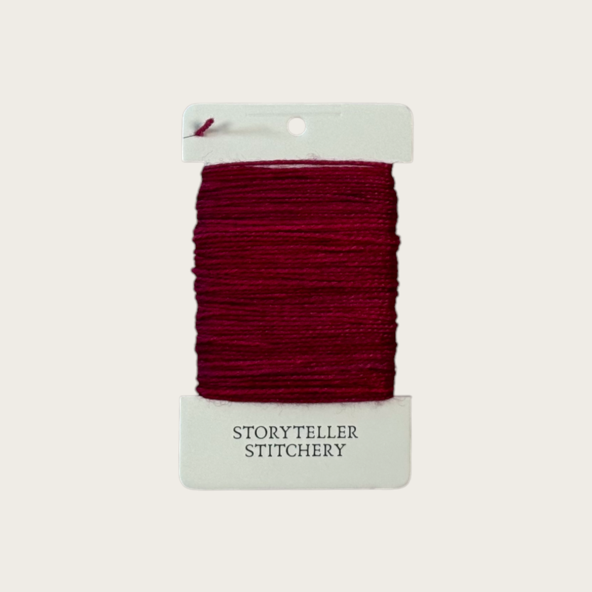Awen Hand-Dyed Merino Silk Needlepoint Thread, 13ct, 25 Yd: Strawberry Thief