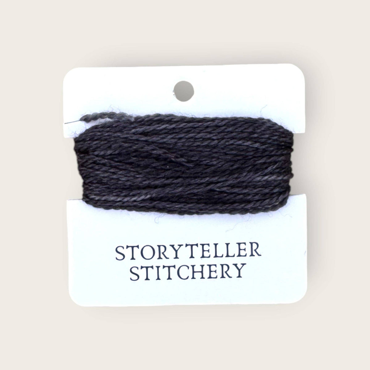 Seren Hand-Dyed Threads. 75% Merino Wool & 25% Silk. Embroidery & Needlepoint: Parchment