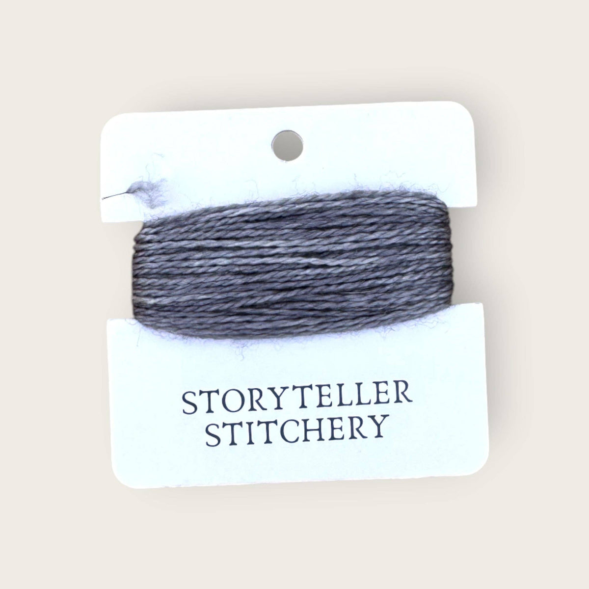 Seren Hand-Dyed Threads. 75% Merino Wool & 25% Silk. Embroidery & Needlepoint: Deep Winter Blue