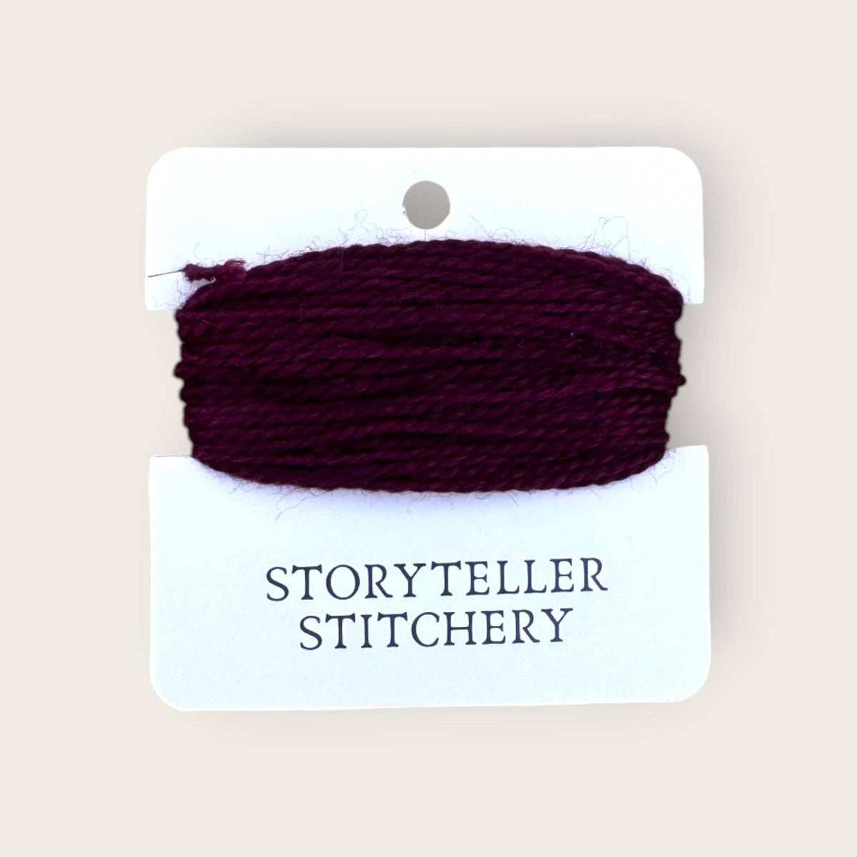 Seren Hand-Dyed Threads. 75% Merino Wool & 25% Silk. Embroidery & Needlepoint: Ember